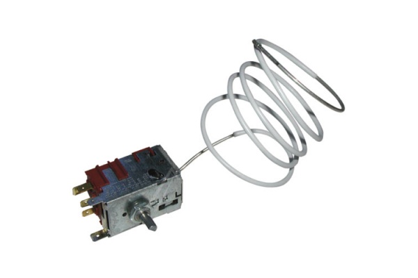 Hőfokszabályzó Danfoss 077B5223 (HHS012) Zanussi LOK3004, ZK21-11R hűtőgép alkatrész-1